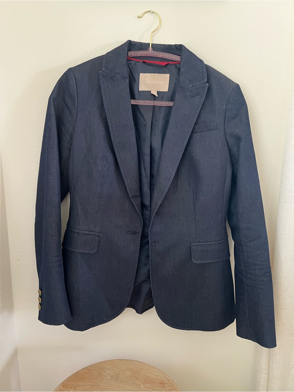 Banana Republic Navy Blazer